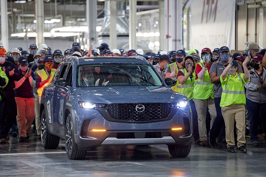 Production Starts for First-Ever 2023 CX-50 at Mazda Toyota Manufacturing in North Alabama