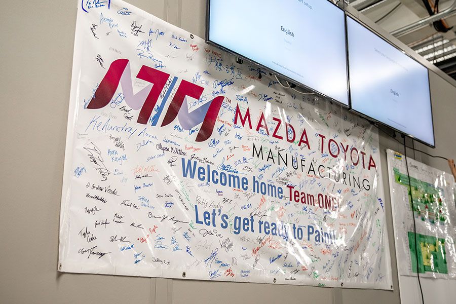 Banner for Mazda Toyota Manufacturing Hiring of Production Team in Alabama
